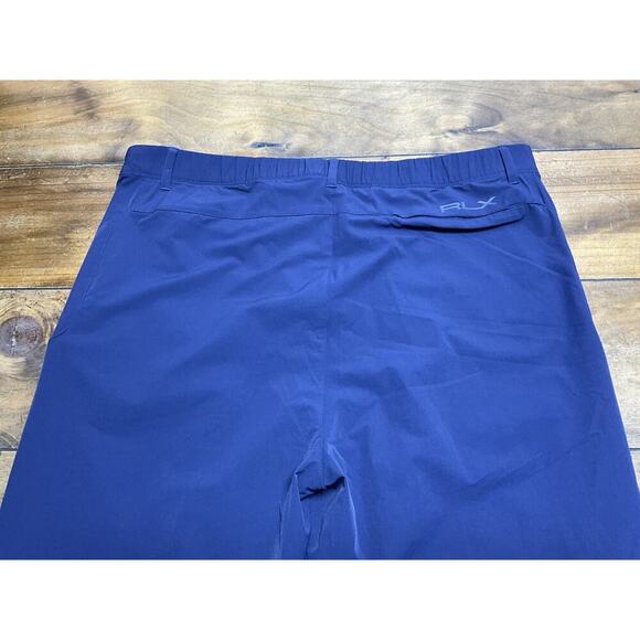 RLX Ralph Lauren Pants Mens 36 Short Blue Stretch Performance Golf Chino Pant - Picture 7 of 11